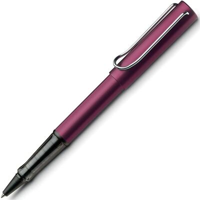 Lamy, Stylo, Roller AL-star black purple grip ergonomique transparent, clip (1x) - Publicité Lamy, Stylo, Roller AL-star black purple grip ergonomique transparent, clip (1x) - Publicité