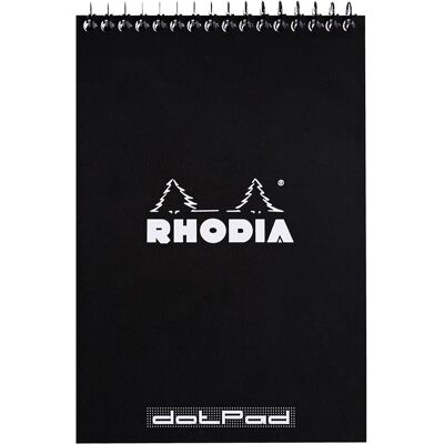 Rhodia, Cahier + bloc-notes, Blocs reliure intg Classic (A5) - Publicité Rhodia, Cahier + bloc-notes, Blocs reliure intg Classic (A5) - Publicité