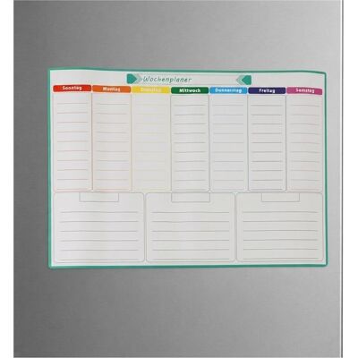 Relaxdays, Tableau de présentation, Agenda hebdomadaire (43 x 30 cm) - Publicité Relaxdays, Tableau de présentation, Agenda hebdomadaire (43 x 30 cm) - Publicité