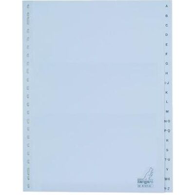 Kangaro, Classeur : accessoires, A - Z Intercalaire DIN A4 20 pièces 23 trous W420AZM - Publicité Kangaro, Classeur : accessoires, A - Z Intercalaire DIN A4 20 pièces 23 trous W420AZM - Publicité
