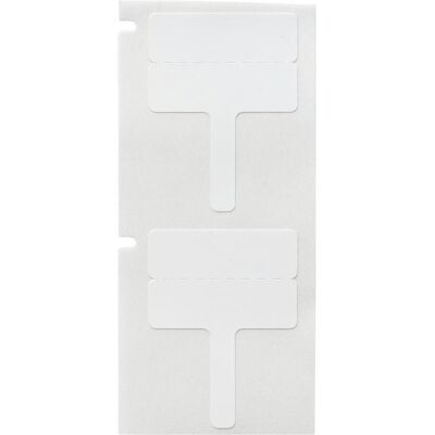 Brady, Rouleau d’étiquettes, THTFT-01-425, Drapeaux, polypropylène, blanc, mat, 30 x 10mm, permanent, mise en page 2 (2500 p.) ( - Publicité Brady, Rouleau d’étiquettes, THTFT-01-425, Drapeaux, polypropylène, blanc, mat, 30 x 10mm, permanent, mise en page 2 (2500 p.) ( - Publicité