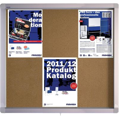 Franken, Tableau d'affichage, SK6KE - Marron - 6 feuilles - A4 - liège - 750 mm - 704 mm (Tableau d'affichage, 75 x 70.40 cm) - Publicité Franken, Tableau d'affichage, SK6KE - Marron - 6 feuilles - A4 - liège - 750 mm - 704 mm (Tableau d'affichage, 75 x 70.40 cm) - Publicité