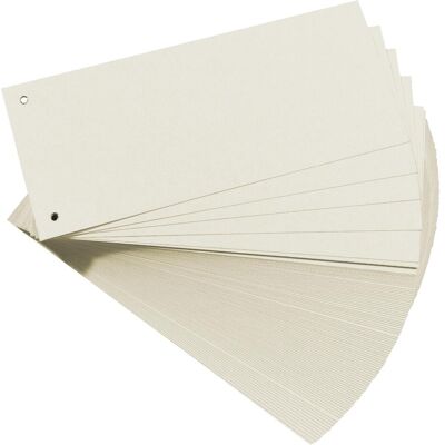 Herlitz, Classeur : accessoires, Bande de séparation 10.5 x 24 cm, 100 pcs - blanc - Publicité Herlitz, Classeur : accessoires, Bande de séparation 10.5 x 24 cm, 100 pcs - blanc - Publicité