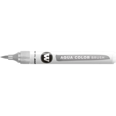 Molotow, Écriture + dessin, Crayon aquarelle Color Brush Aqua 1-2 mm gris neutre 03 (1x) - Publicité Molotow, Écriture + dessin, Crayon aquarelle Color Brush Aqua 1-2 mm gris neutre 03 (1x) - Publicité