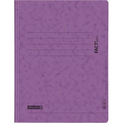 Brunnen, Porte-documents, Dossier de classement rapide A4 carton 375g/qm violet (A4, 1x) - Publicité Brunnen, Porte-documents, Dossier de classement rapide A4 carton 375g/qm violet (A4, 1x) - Publicité