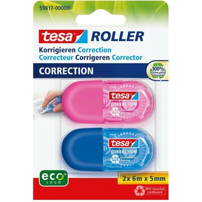 tesa, Gomme + correcteur, Mini roller correcteur - Publicité tesa, Gomme + correcteur, Mini roller correcteur - Publicité