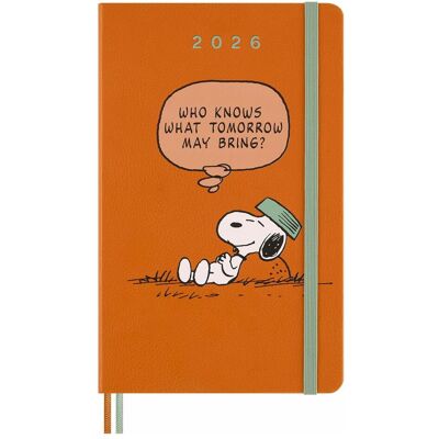 Moleskine, Agenda, Peanuts (Large 13x21, 1 semaine / 1 page) - Publicité Moleskine, Agenda, Peanuts (Large 13x21, 1 semaine / 1 page) - Publicité