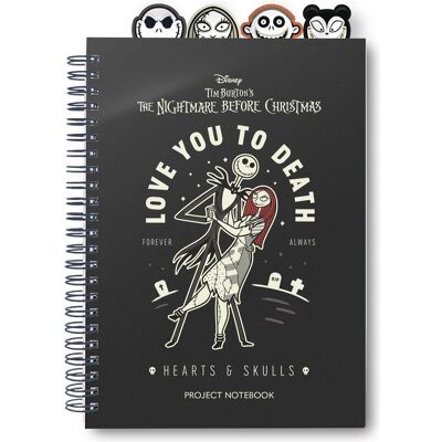 Grupo Erik, Cahier + bloc-notes, L'ETRANGE NOEL de Mr Jack - Notebook Format A5 Intercalaires (A5, Couverture souple) - Publicité Grupo Erik, Cahier + bloc-notes, L'ETRANGE NOEL de Mr Jack - Notebook Format A5 Intercalaires (A5, Couverture souple) - Publicité