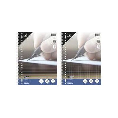 Kangaro, Cahier + bloc-notes, Collegeblock, DIN A4, quadrillé, 80 feuilles quadrillées 10 mm, perforé 23 fois, 60 g/qm, sans marge (A4, Quadrillé) - Publicité Kangaro, Cahier + bloc-notes, Collegeblock, DIN A4, quadrillé, 80 feuilles quadrillées 10 mm, perforé 23 fois, 60 g/qm, sans marge (A4, Quadrillé) - Publicité