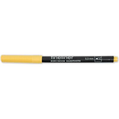 Koh-i-Noor, Stylo, Fineliner - Feinschreiber, Rundspitze - 0,3 mm Strichst rke / 25 - Ochre - Publicité Koh-i-Noor, Stylo, Fineliner - Feinschreiber, Rundspitze - 0,3 mm Strichst rke / 25 - Ochre - Publicité