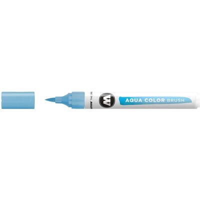Molotow, Écriture + dessin, Crayon aquarelle Color Brush Aqua 1-2 mm bleu clair (1x) - Publicité Molotow, Écriture + dessin, Crayon aquarelle Color Brush Aqua 1-2 mm bleu clair (1x) - Publicité