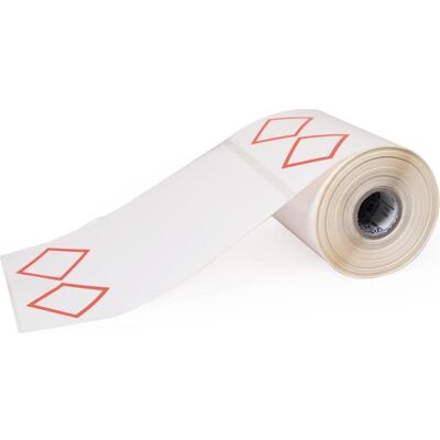 Brady, Rouleau d’étiquettes, THTCLP-L-L2-7594-0.2-SC, polypropylène, blanc, brillant, 105.00 x 155.00 mm, mise en page L2 (2 - Publicité Brady, Rouleau d’étiquettes, THTCLP-L-L2-7594-0.2-SC, polypropylène, blanc, brillant, 105.00 x 155.00 mm, mise en page L2 (2 - Publicité