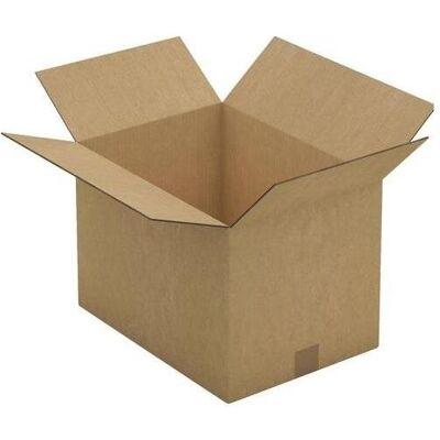 Rajapack, Emballage + boîte d'expédition, Raja Carton d'expédition à 2 cannelures Carton 310 (L) x 300 (P) x 430 (H) mm Marron (10 pcs) - Publicité Rajapack, Emballage + boîte d'expédition, Raja Carton d'expédition à 2 cannelures Carton 310 (L) x 300 (P) x 430 (H) mm Marron (10 pcs) - Publicité