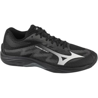Mizuno, Unisexe, Chaussure de salle, Chaussures de volley-ball Lightning Select (42), Multicolore, Noir, Gris - Publicité Mizuno, Unisexe, Chaussure de salle, Chaussures de volley-ball Lightning Select (42), Multicolore, Noir, Gris - Publicité