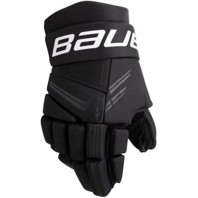 Bauer, Hommes, Gants, Hockeyhandschuhe X '24 Sr, Noir, Bleu, (12) - Publicité Bauer, Hommes, Gants, Hockeyhandschuhe X '24 Sr, Noir, Bleu, (12) - Publicité