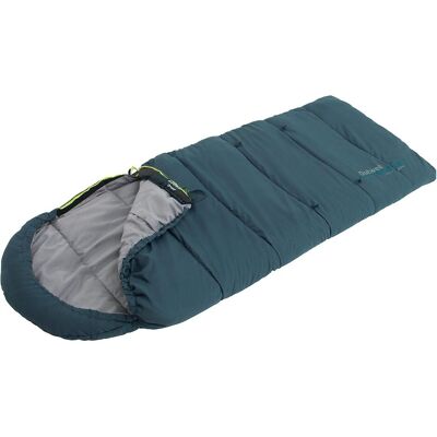 Outwell Campion Junior Teal - Fermeture éclair gauche - Sovepose - Sac de couchage - Publicité Outwell Campion Junior Teal - Fermeture éclair gauche - Sovepose - Sac de couchage - Publicité