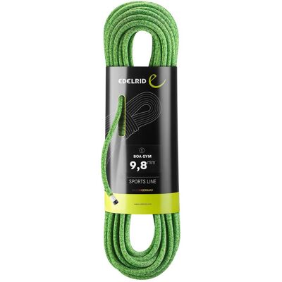 Corde d'escalade Edelrid 9.8mm 35m Verte - Entraînement Indoor - Publicité Corde d'escalade Edelrid 9.8mm 35m Verte - Entraînement Indoor - Publicité