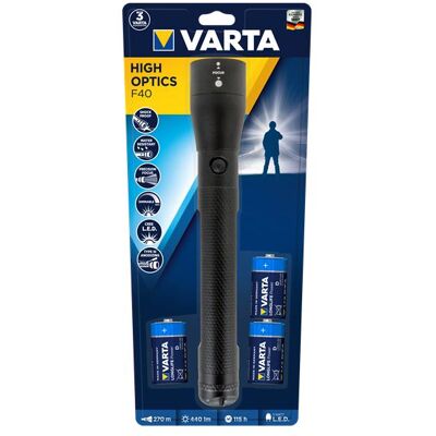 Varta Lampe de Poche Haute Optique 5W LED - Lampe - Publicité Varta Lampe de Poche Haute Optique 5W LED - Lampe - Publicité