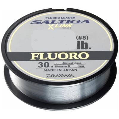 Daiwa Saltiga X Link 30M Leader en fluorocarbono Saltiga X - Ligne de pêche - Publicité Daiwa Saltiga X Link 30M Leader en fluorocarbono Saltiga X - Ligne de pêche - Publicité