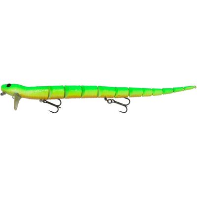 Savage Gear 3D Snake Flottant Vert Fluo - Leurres de Pêche - Publicité Savage Gear 3D Snake Flottant Vert Fluo - Leurres de Pêche - Publicité
