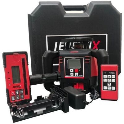 Levelfix, Laser lignes, 554800 860HVS Roter Baulaser mit digitaler Doppelneigung - Publicité Levelfix, Laser lignes, 554800 860HVS Roter Baulaser mit digitaler Doppelneigung - Publicité