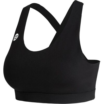 YEAZ ICONE Top de Yoga Soutenant - Noir - Chemise - Publicité YEAZ ICONE Top de Yoga Soutenant - Noir - Chemise - Publicité