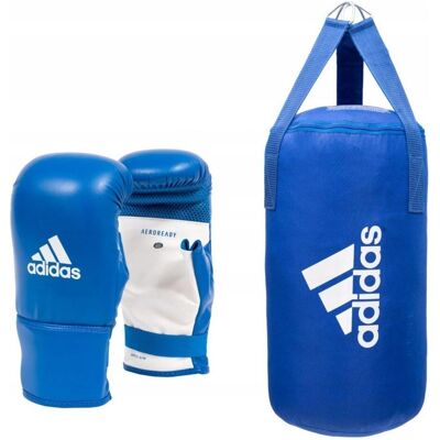 Ensemble de Boxe Adidas - Sac de 10 kg et Gants pour Débutants - Publicité Ensemble de Boxe Adidas - Sac de 10 kg et Gants pour Débutants - Publicité