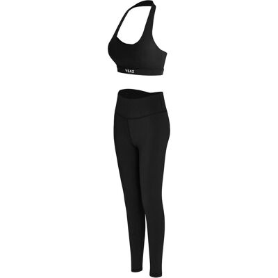 Yeaz Damen Tights - Schwarz - Taille haute, Soutien, Magic Touch - Publicité Yeaz Damen Tights - Schwarz - Taille haute, Soutien, Magic Touch - Publicité