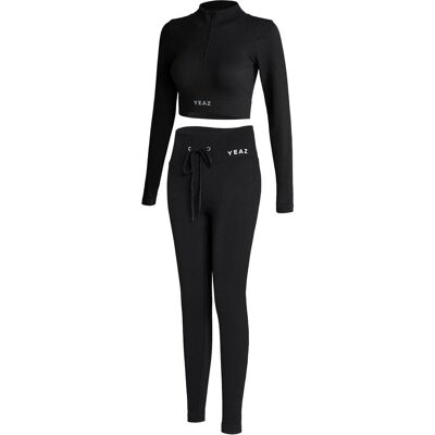Yeaz M Collants taille haute noirs - Leggings - Publicité Yeaz M Collants taille haute noirs - Leggings - Publicité