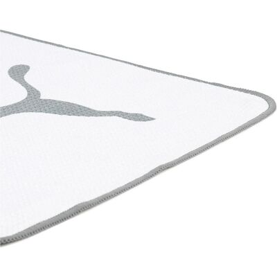 Serviette de golf Puma Microfibres Players - Gris - Publicité Serviette de golf Puma Microfibres Players - Gris - Publicité