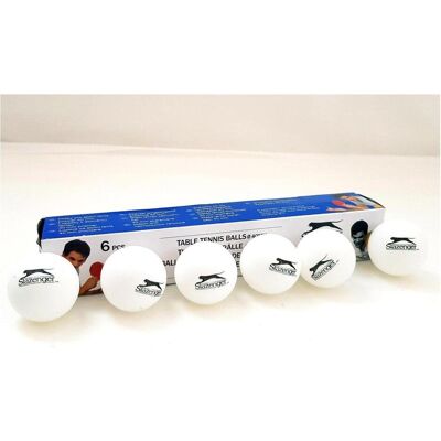 Slazenger, Ping-pong : balle, (6 pcs) - Publicité Slazenger, Ping-pong : balle, (6 pcs) - Publicité