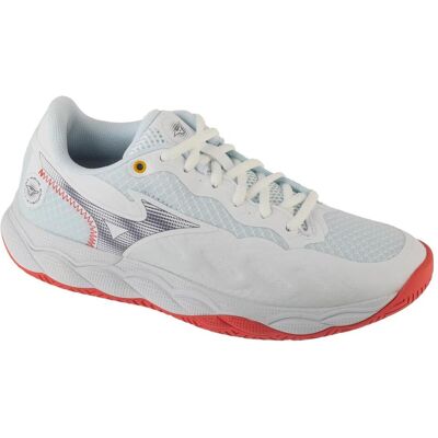 Mizuno, Femmes, Chaussures de tennis, Wave Enforce Court Ac (43), Blanc - Publicité Mizuno, Femmes, Chaussures de tennis, Wave Enforce Court Ac (43), Blanc - Publicité