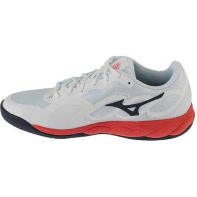 Mizuno, Unisexe, Chaussures de tennis, Wave Enforce Court Ac (43), Blanc - Publicité Mizuno, Unisexe, Chaussures de tennis, Wave Enforce Court Ac (43), Blanc - Publicité