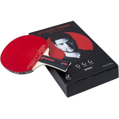 Butterfly Raquette de ping-pong Ovtcharov Striker - Publicité Butterfly Raquette de ping-pong Ovtcharov Striker - Publicité