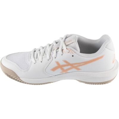 Asics Hommes, Chaussures de tennis, Chaussures de tennis Gel-Dedicate 9 Clay (37.5), Blanc - Publicité Asics Hommes, Chaussures de tennis, Chaussures de tennis Gel-Dedicate 9 Clay (37.5), Blanc - Publicité
