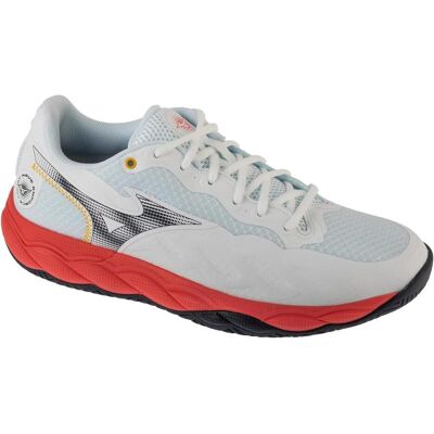Mizuno, Unisexe, Chaussures de tennis, Wave Enforce Court Ac (45), Blanc - Publicité Mizuno, Unisexe, Chaussures de tennis, Wave Enforce Court Ac (45), Blanc - Publicité