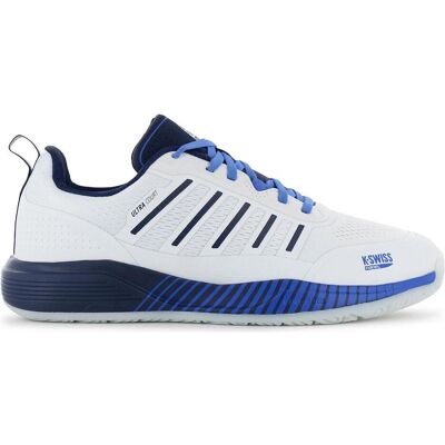 K-Swiss, Hommes, Chaussure de salle, Padel Ultra Court (43), Blanc - Publicité K-Swiss, Hommes, Chaussure de salle, Padel Ultra Court (43), Blanc - Publicité
