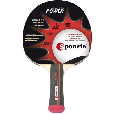 Sponeta, Raquette de ping-pong - Publicité Sponeta, Raquette de ping-pong - Publicité