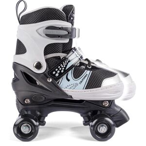 California, Filles, Patins à roulettes, - Adjustable Side-by-Side Roller Skates - Size 35-38 (37), Noir, Gris - Publicité California, Filles, Patins à roulettes, - Adjustable Side-by-Side Roller Skates - Size 35-38 (37), Noir, Gris - Publicité
