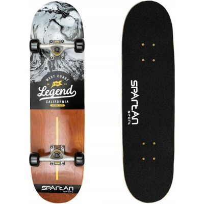 Skateboard Légende en Érable Canadien Spartan - Publicité Skateboard Légende en Érable Canadien Spartan - Publicité