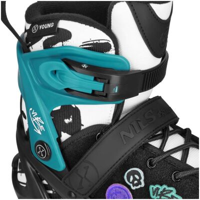 Nils, Filles, Patins à roulettes, NA2053A ŁYŻWOROLKI VIBE TURKUSOWE ROZM. XS(29-32) EXTREME (29, 30, 31, 32), Turquoise - Publicité Nils, Filles, Patins à roulettes, NA2053A ŁYŻWOROLKI VIBE TURKUSOWE ROZM. XS(29-32) EXTREME (29, 30, 31, 32), Turquoise - Publicité