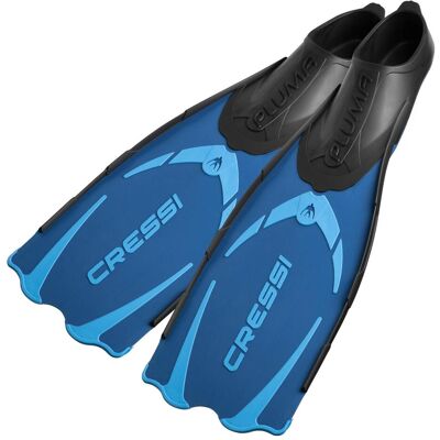 Palmes de snorkeling Cressi Pluma Bleu/Azur - 37-38 - Publicité Palmes de snorkeling Cressi Pluma Bleu/Azur - 37-38 - Publicité