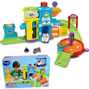Set de poste de police Vtech - Voiture de police, Couleurs vives, Fonctions interactives - Publicité Set de poste de police Vtech - Voiture de police, Couleurs vives, Fonctions interactives - Publicité