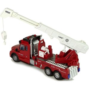 Lean Toys Lumières du camion de pompier télécommandé, sons de 2,4 G - Publicité Lean Toys Lumières du camion de pompier télécommandé, sons de 2,4 G - Publicité