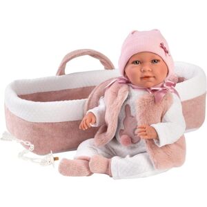 Poupée Bébé Rose Llorens Mimi - Finition douce, 40cm, Landau - Publicité Poupée Bébé Rose Llorens Mimi - Finition douce, 40cm, Landau - Publicité