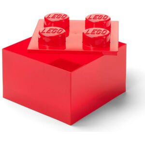 Lego Boîte de Rangement Rouge avec Couvercle - Organisateur de Jouets - Publicité Lego Boîte de Rangement Rouge avec Couvercle - Organisateur de Jouets - Publicité