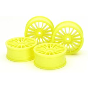 Tamiya Med. Nar.18-Spoke Wheels (24mm,0) 4 pcs - Publicité Tamiya Med. Nar.18-Spoke Wheels (24mm,0) 4 pcs - Publicité