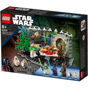 Diorama de Noël LEGO Star Wars Millennium Falcon - Set - Publicité Diorama de Noël LEGO Star Wars Millennium Falcon - Set - Publicité