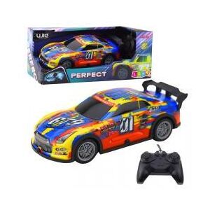 Lean Toys Ferngesteuertes Rc-Rennauto Leuchtendes Gehäuse Blau Und Gelb - Publicité Lean Toys Ferngesteuertes Rc-Rennauto Leuchtendes Gehäuse Blau Und Gelb - Publicité