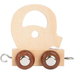 small foot, Lettre en bois + en tissu, - Holzbuchstabenzug - Q - 12 Stück - Publicité small foot, Lettre en bois + en tissu, - Holzbuchstabenzug - Q - 12 Stück - Publicité